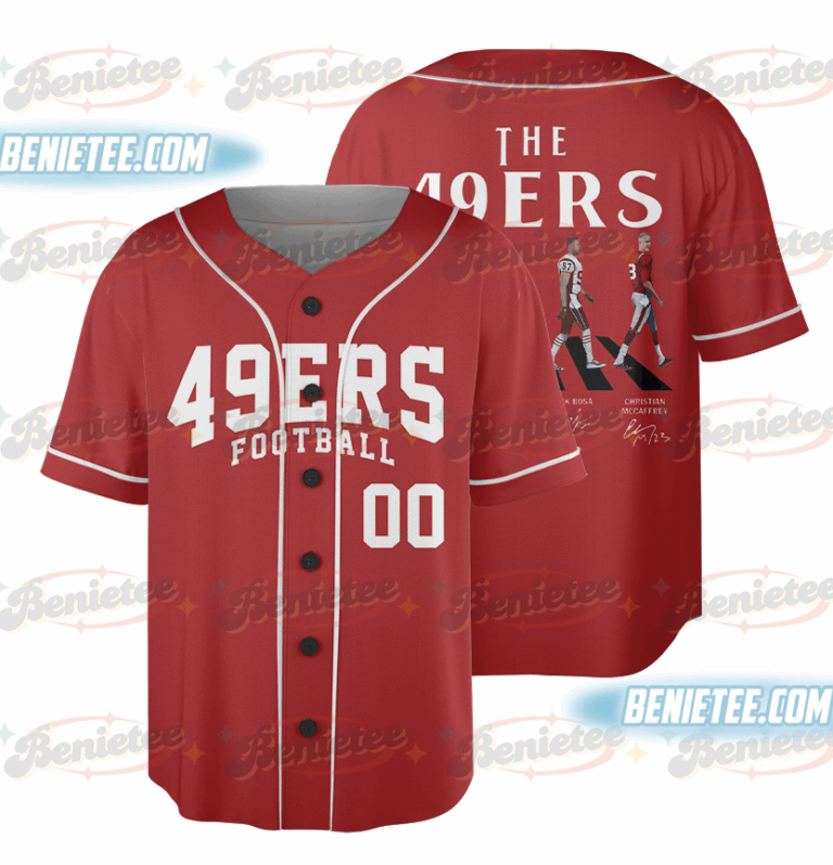 San Francisco 49ers Team Baseball Jersey, Game Day Baseball Jersey