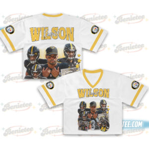 Russell Wilson Croptop Mesh Football, New York Croptop Mesh Football