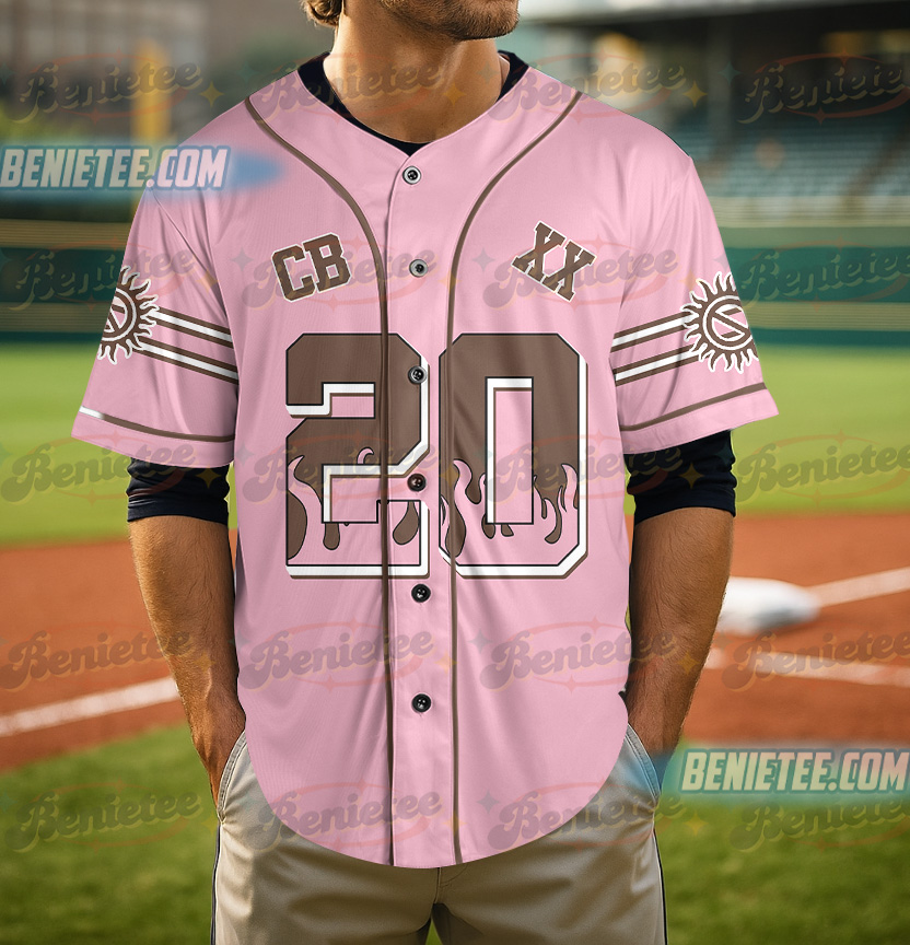 Custom Chris Brown Tour Baseball Jersey, Breezy Bowl XX Tour 2025 Baseball Jersey - Image 5