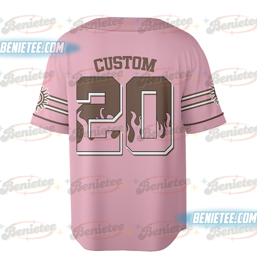 Custom Chris Brown Tour Baseball Jersey, Breezy Bowl XX Tour 2025 Baseball Jersey - Image 3