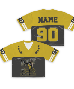 Custom T. J. Watt Croptop Mesh Football, Texas Croptop Mesh Football