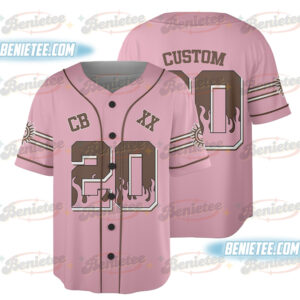 Custom Chris Brown Tour Baseball Jersey, Breezy Bowl XX Tour 2025 Baseball Jersey