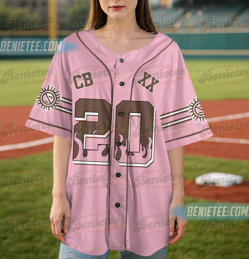 Custom Chris Brown Tour Baseball Jersey, Breezy Bowl XX Tour 2025 Baseball Jersey - Image 4