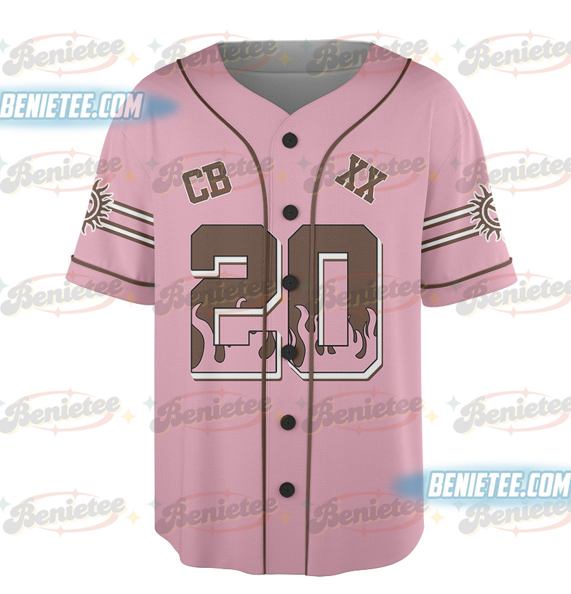 Custom Chris Brown Tour Baseball Jersey, Breezy Bowl XX Tour 2025 Baseball Jersey - Image 2