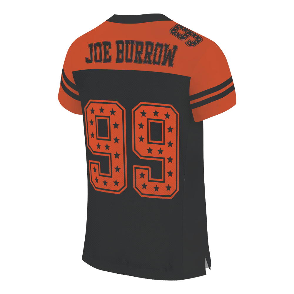 Joe Burrow Football Jersey, Texas Football Jersey - Image 5