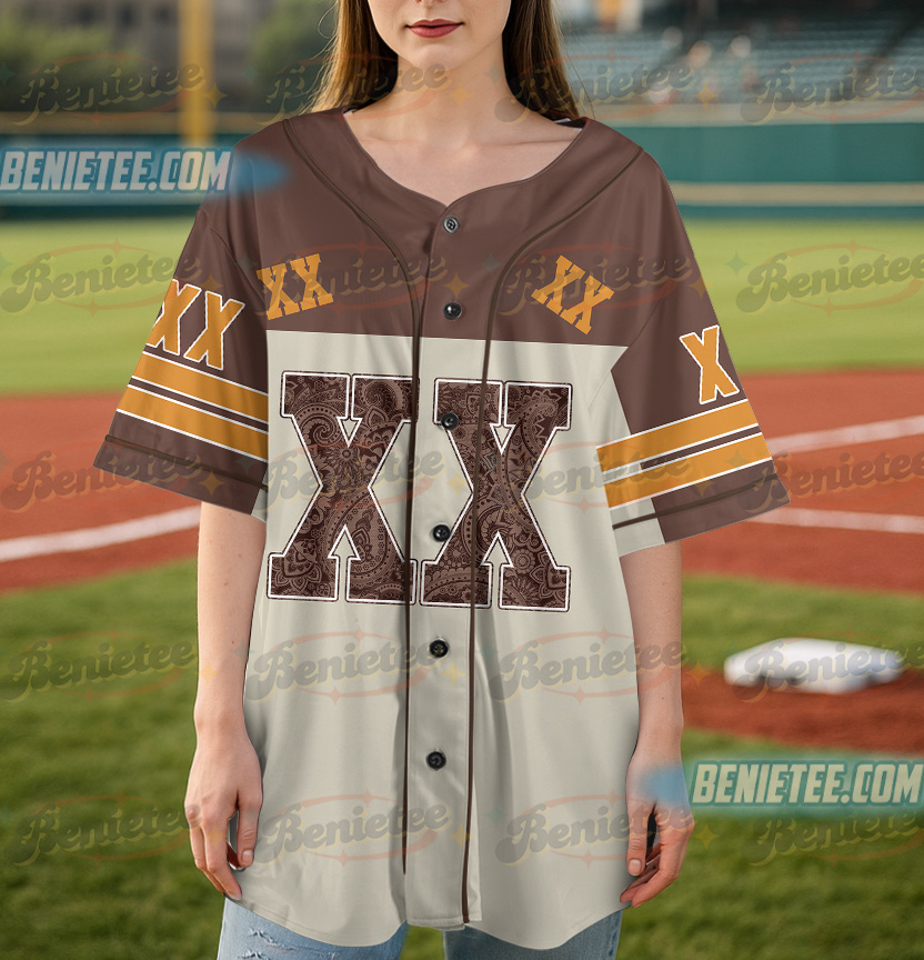 Chris Brown Tour Baseball Jersey, Breezy Bowl XX Tour 2025 Baseball Jersey - Image 6