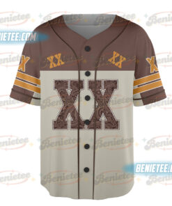 Alternative view of Chris Brown Tour Baseball Jersey, Breezy Bowl XX Tour 2025 Baseball Jersey