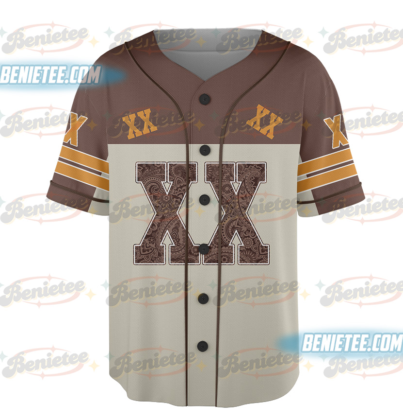Chris Brown Tour Baseball Jersey, Breezy Bowl XX Tour 2025 Baseball Jersey - Image 2