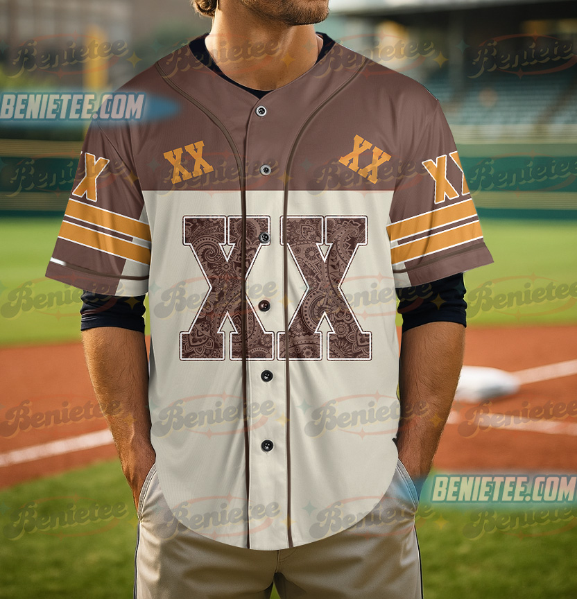 Chris Brown Tour Baseball Jersey, Breezy Bowl XX Tour 2025 Baseball Jersey - Image 4