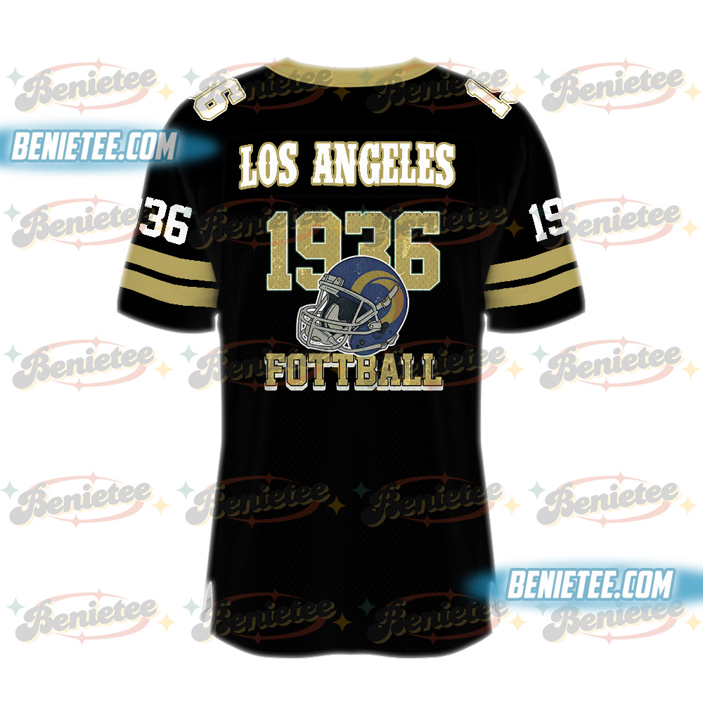 Los Angeles Game Day Football Jersey, Los Angeles Football Fan Gifts Football Jersey - Image 3