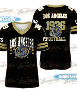 Los Angeles Game Day Football Jersey, Los Angeles Football Fan Gifts Football Jersey
