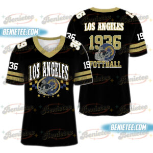 Los Angeles Game Day Football Jersey, Los Angeles Football Fan Gifts Football Jersey
