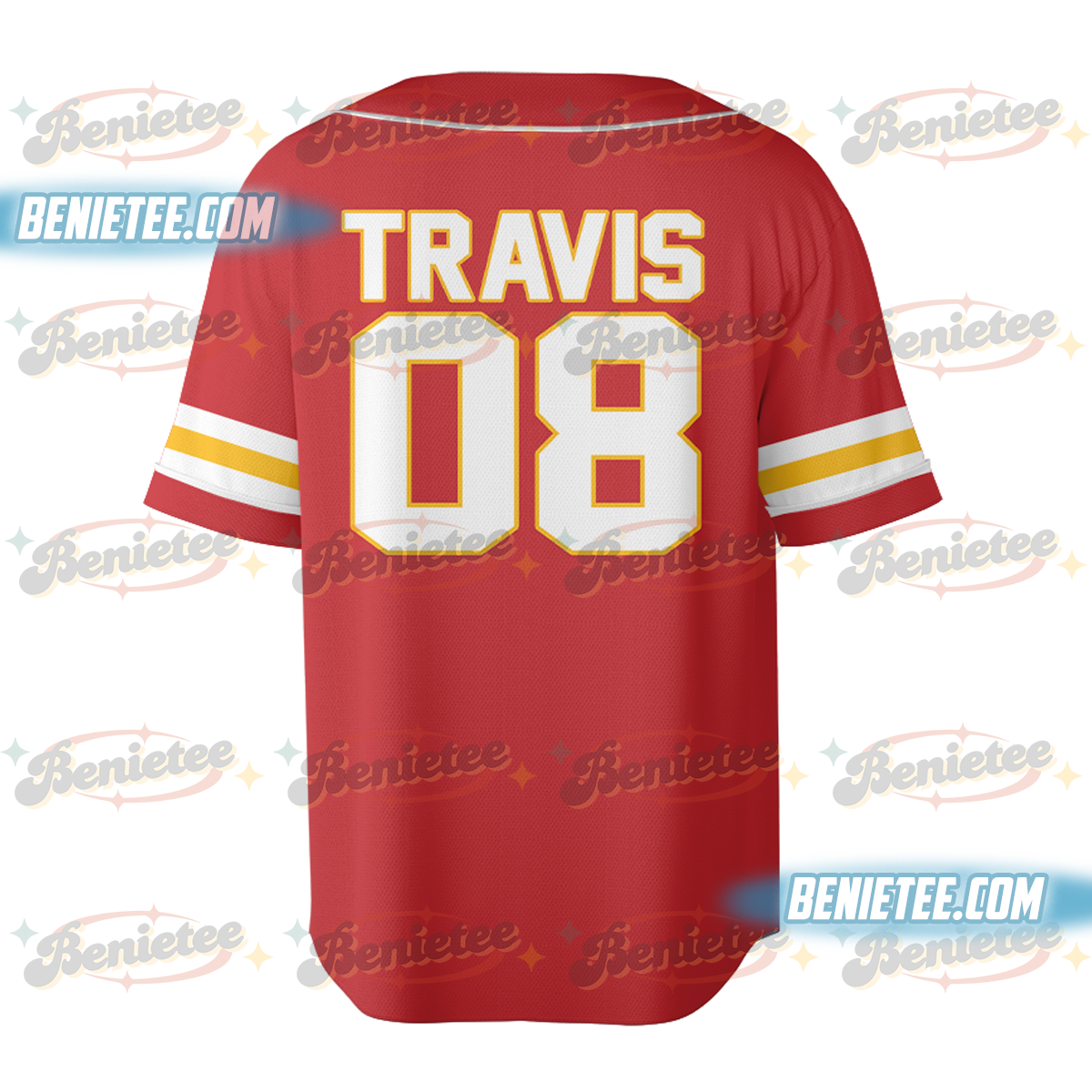 Kansas City Chiefs Team Baseball Jersey, Game Day Baseball Jersey - Image 3