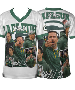 Matt LaFleur Football Jersey, Green Bay Football Jersey