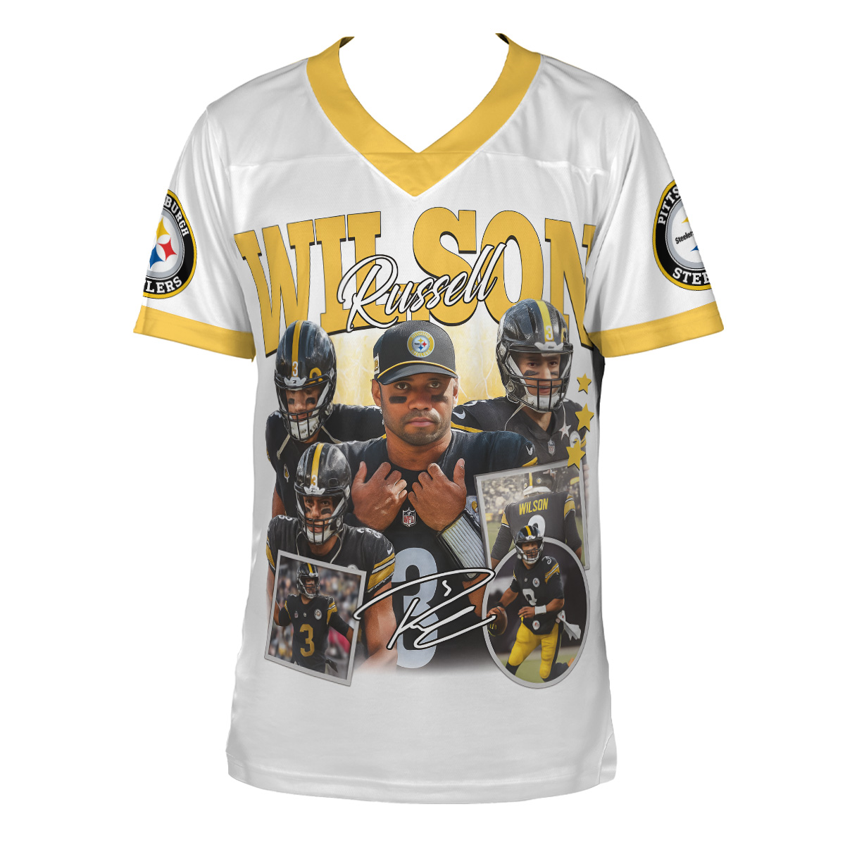 Russell Wilson Football Jersey, Russell Wilson Football Jersey - Image 2