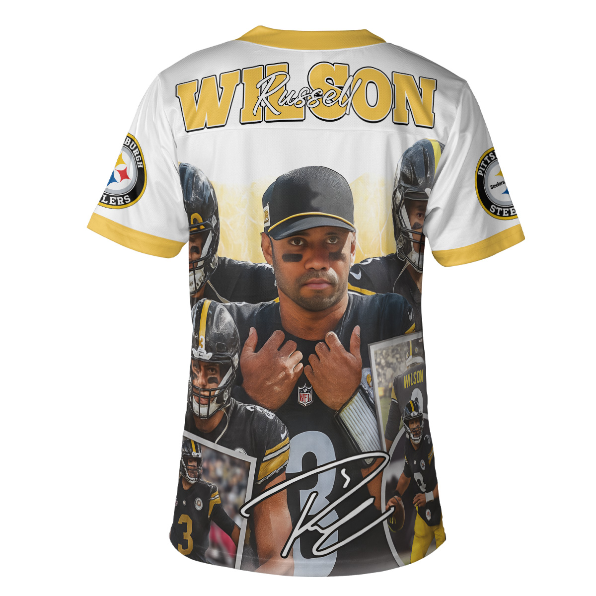 Russell Wilson Football Jersey, Russell Wilson Football Jersey - Image 3