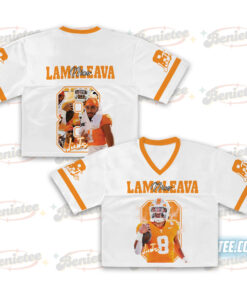 Nico Iamaleava Croptop Mesh Football, Tennessee Croptop Mesh Football