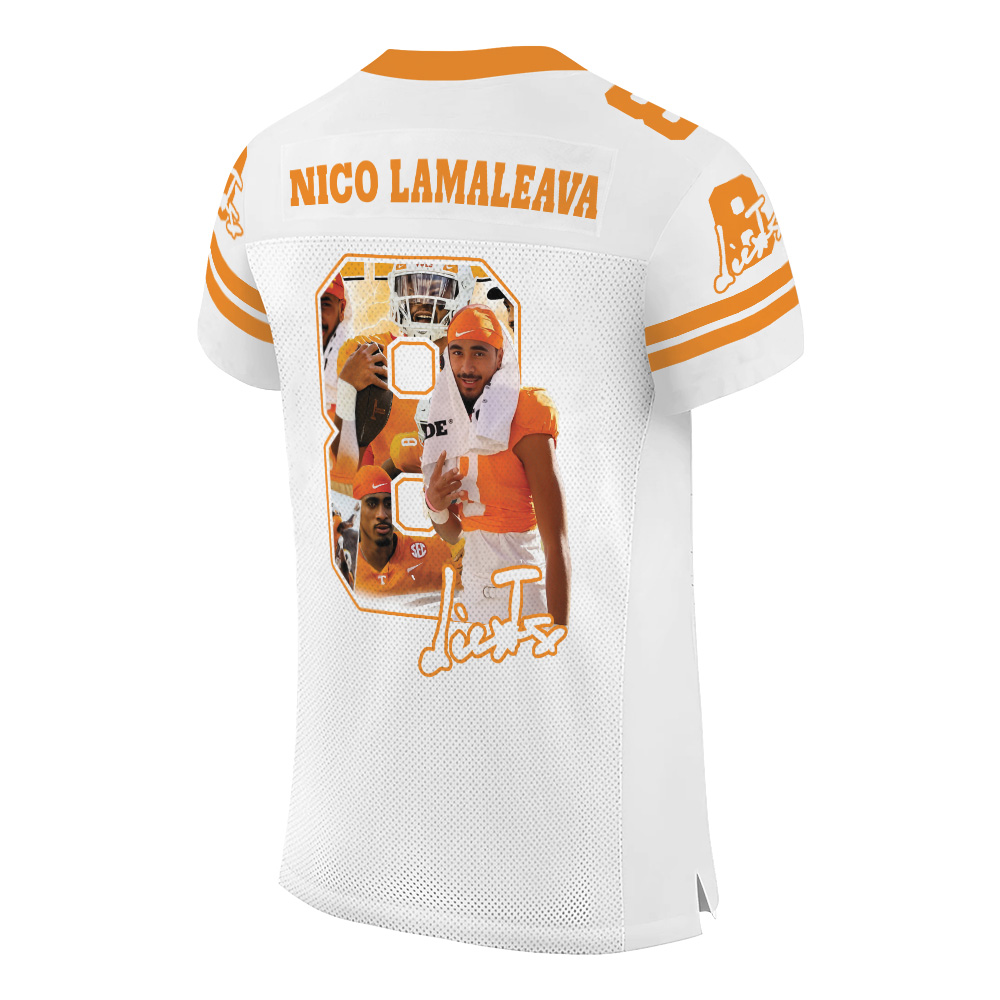 Nico Iamaleava Football Jersey, Tennessee Football Jersey - Image 5