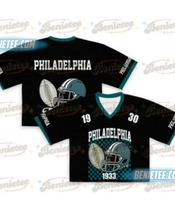 Philadelphia Croptop Mesh Football, Retro Philadelphia Game Day Croptop Mesh Football