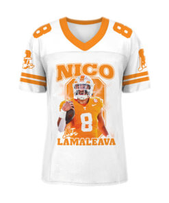 Alternative view of Nico Iamaleava Football Jersey, Tennessee Football Jersey