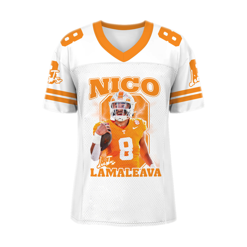 Nico Iamaleava Football Jersey, Tennessee Football Jersey - Image 2