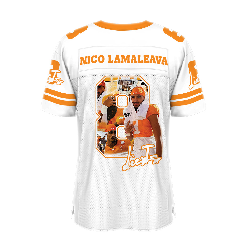 Nico Iamaleava Football Jersey, Tennessee Football Jersey - Image 3
