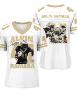 Alvin Kamara Football Jersey, New Orleans Football Jersey