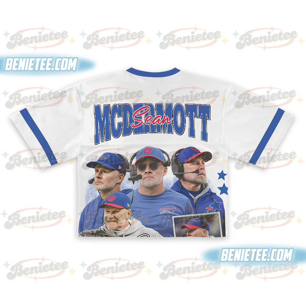 Sean McDermott Croptop Mesh Football, Buffalo Croptop Mesh Football - Image 3