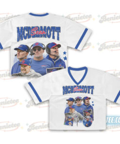 Sean McDermott Croptop Mesh Football, Buffalo Croptop Mesh Football