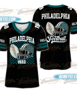 Philadelphia Football Jersey, Retro Philadelphia Game Day Football Jersey