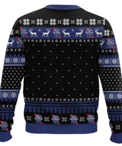Alternative view of Pabst Blue Ribbon Beer Meme Ugly Christmas Sweater