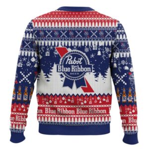 Alternative view of Pabst Blue Ribbon Ugly Christmas Sweater