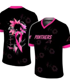 Panthers Breast Cancer Awareness Month 2025 Jersey