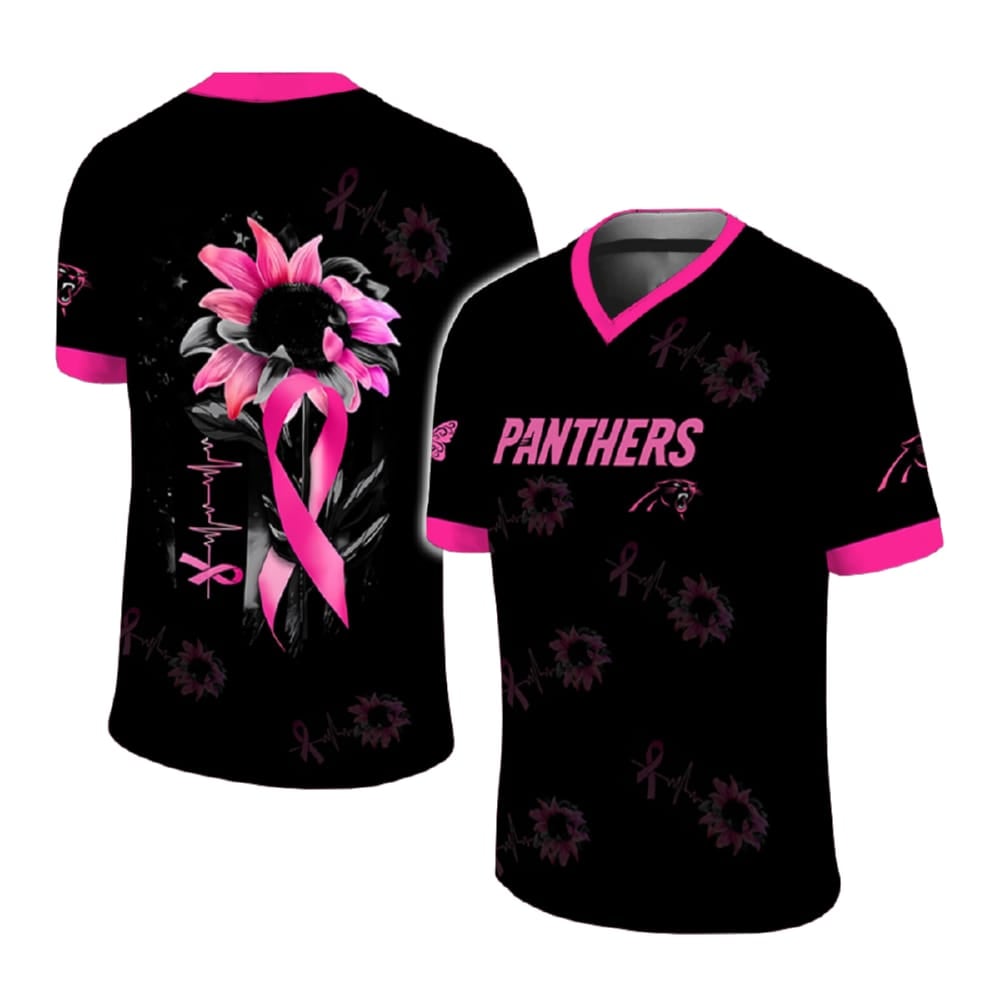 Panthers Breast Cancer Awareness Month 2025 Jersey