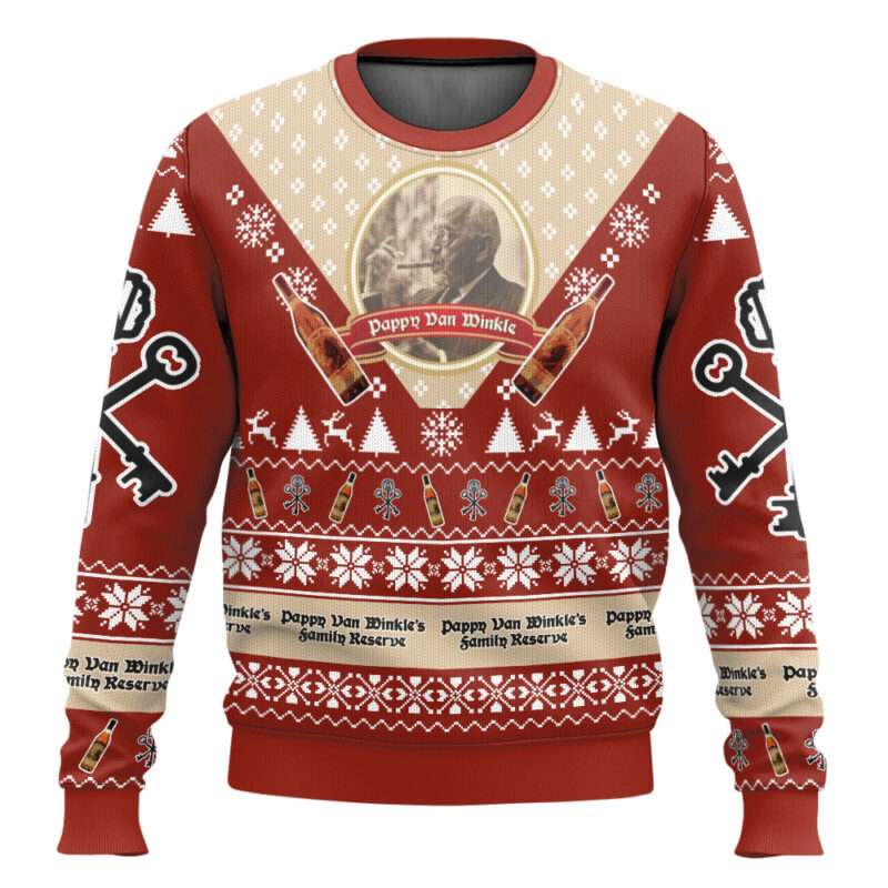 Pappy Van Winkle's Ugly Christmas Sweater