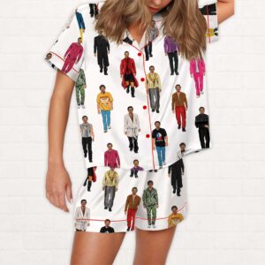 Pascal Celebrity Silky Satin Pajama Set