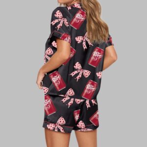 Alternative view of Pepper Drink Pink Coquette Bow Pajama Set