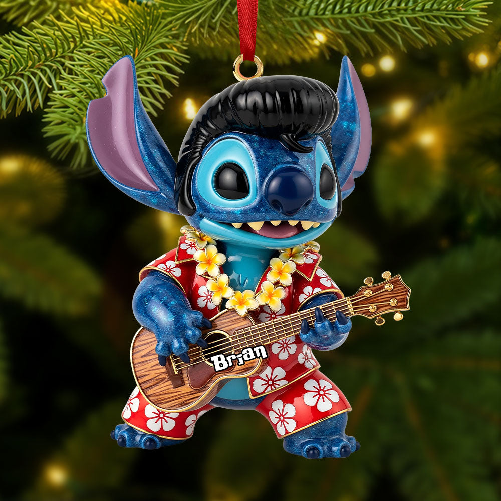 Alternative view of Performing Monster Acrylic Christmas Ornament - Personalized Gifts For Christmas 08nati041125