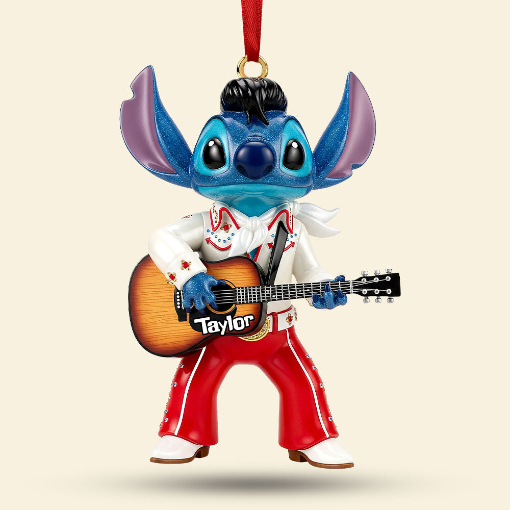 Performing Monster Acrylic Christmas Ornament - Personalized Gifts For Christmas 08nati041125 - Image 4