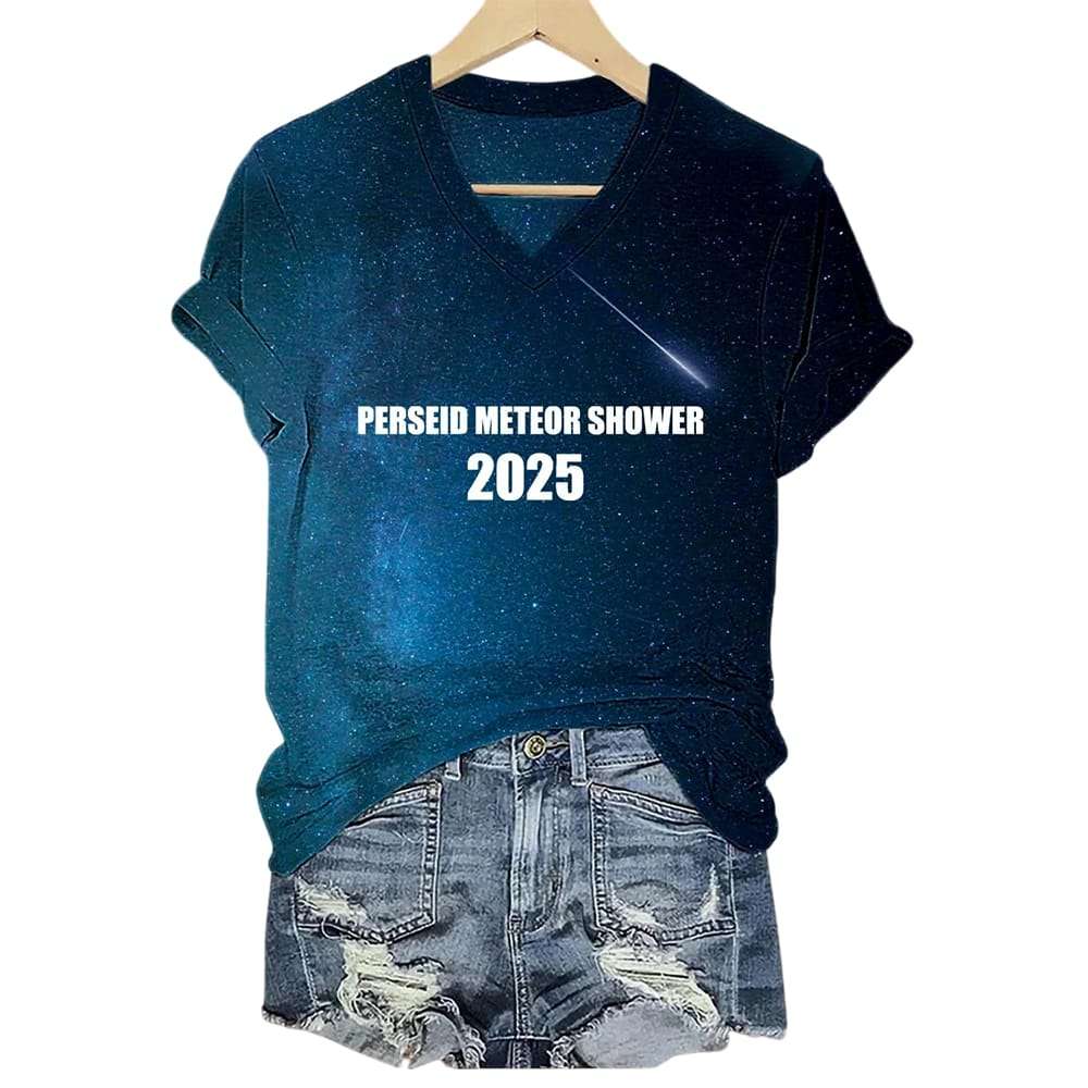 Perseid Meteor Shower 2025 3D Shirt