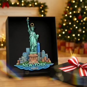 Personalized Christmas Gift - Iconic Destinations Ornament 01OHQN011025