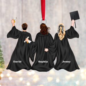 Personalized Christmas Gift For Graduate Celebration Ornament 01ACTN111124TM