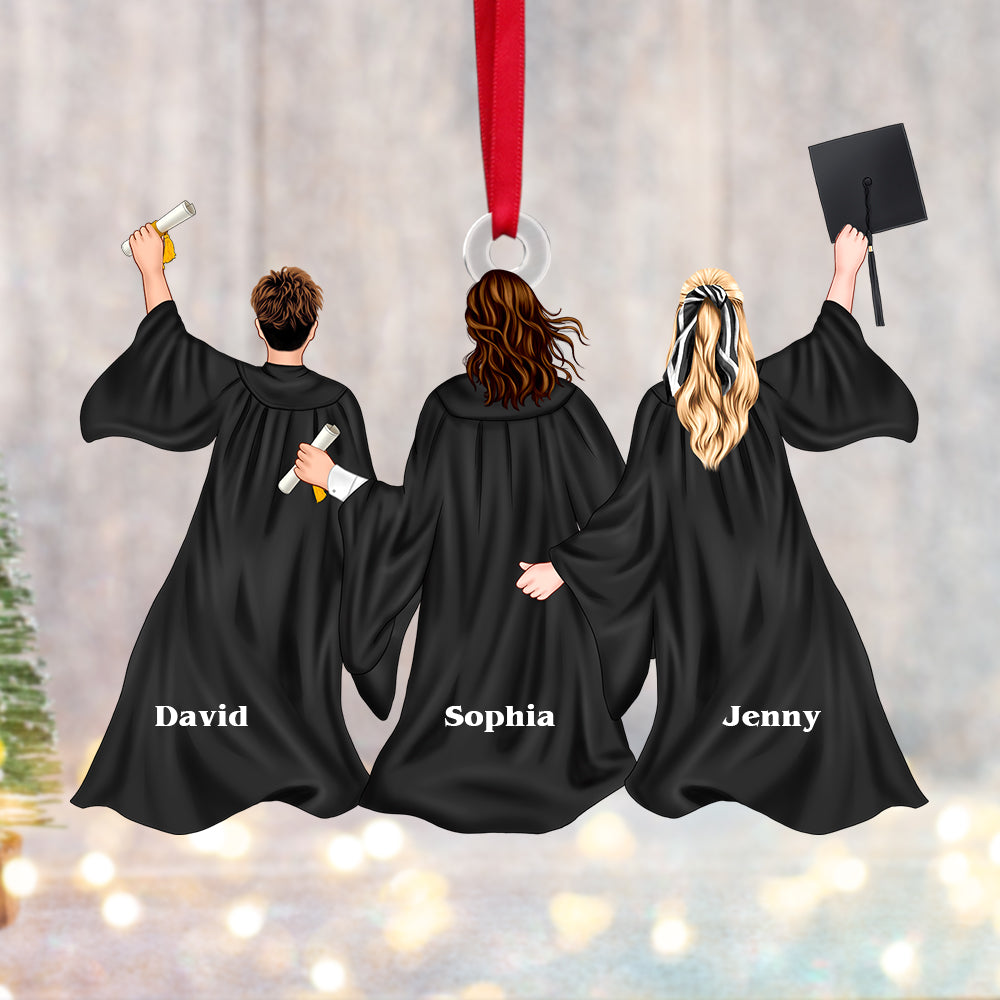 Personalized Christmas Gift For Graduate Celebration Ornament 01ACTN111124TM