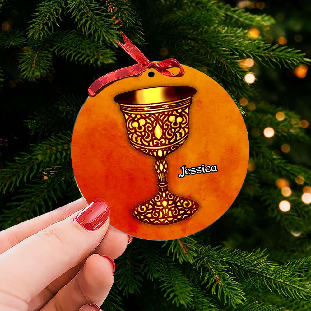 Alternative view of Personalized Christmas Gifts For Book Lover Christmas Ornament 05HUTI051124