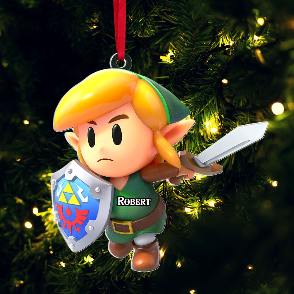 Personalized Christmas Gifts For Gamer Couple Ornament 04kati280924 - Image 4