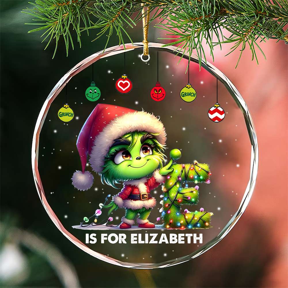 Personalized Christmas Gifts For Kids Crystal Ornament 01KAMH190924