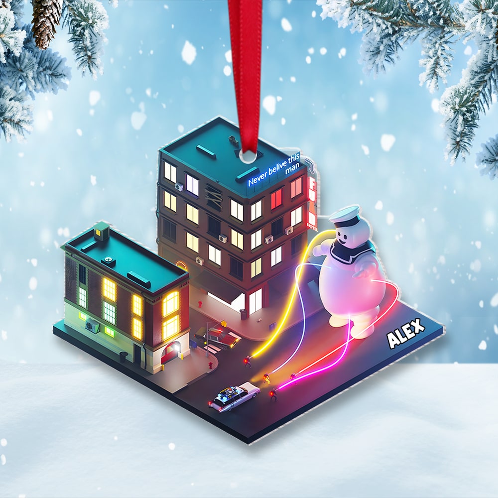 Alternative view of Personalized Christmas Gifts For Movie Fan Ornament 05kamh161124