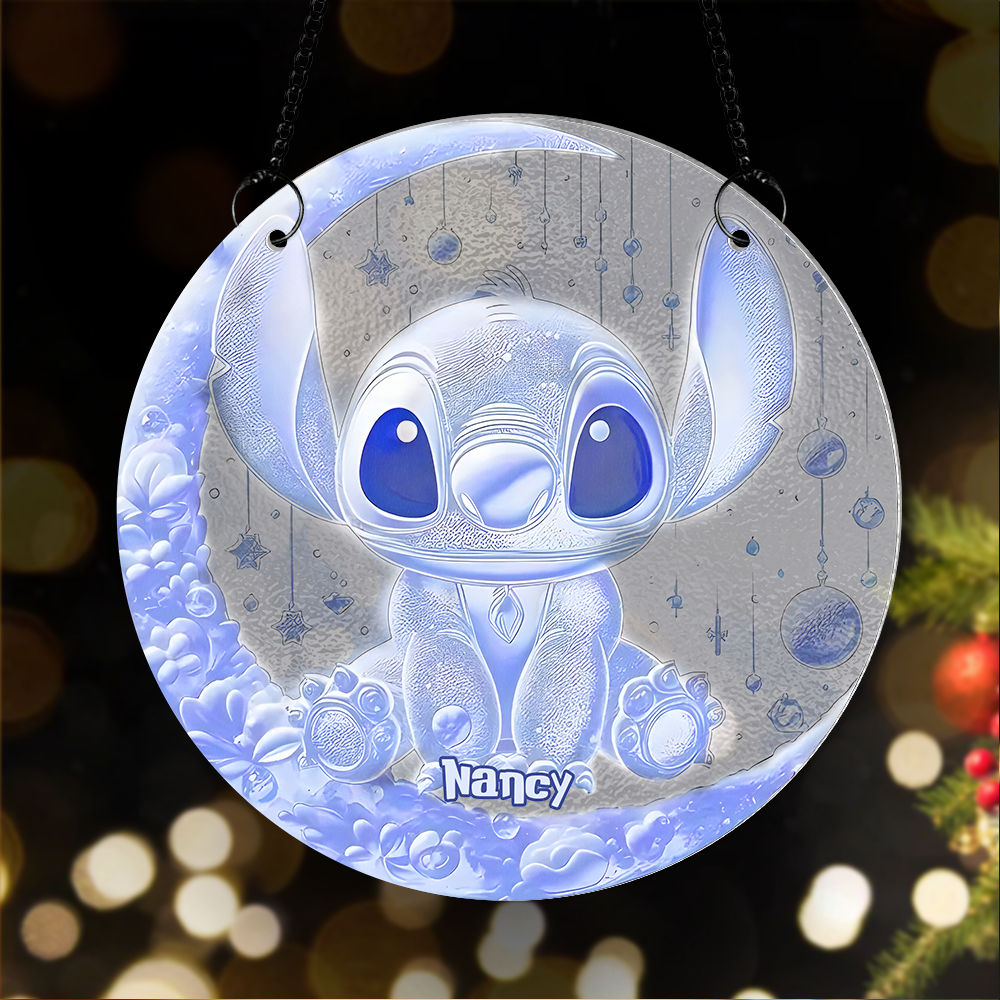 Personalized Christmas Gifts For Movie Lovers Suncatcher Ornament 86acpu290824