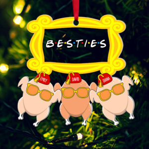 Personalized Funny Christmas Gifts For Besties Acrylic Ornament 03kaqn270924