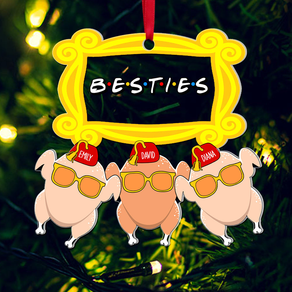 Personalized Funny Christmas Gifts For Besties Acrylic Ornament 03kaqn270924